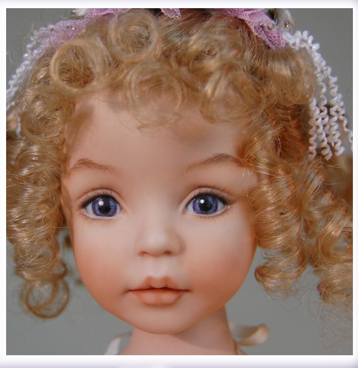 Tina the Ballerina - 12" - Porcelain Doll Kit - from Dianna Effner mold
