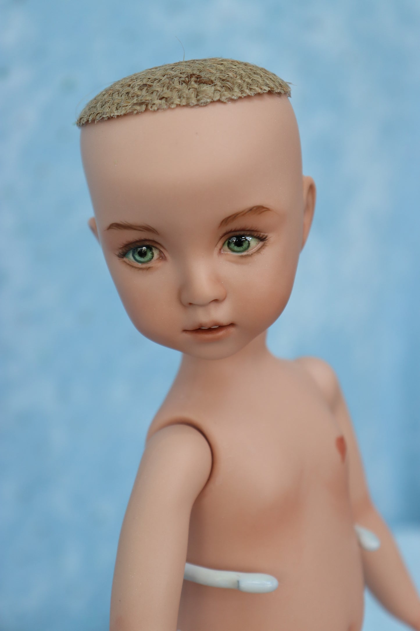 Vanessa - OOAK - 11" Porcelain Doll - from Dianna Effner mold - MAFD