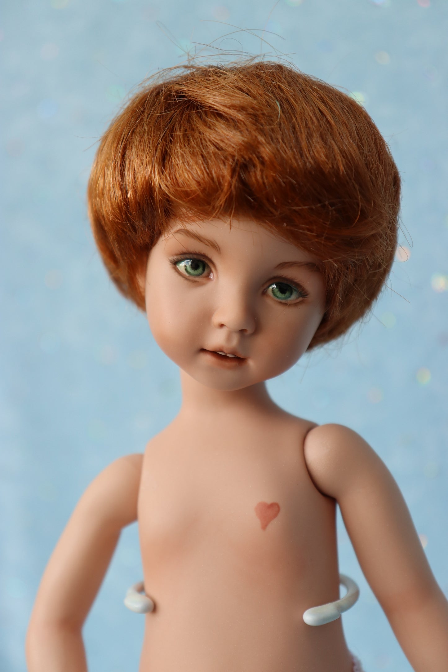 Vanessa - OOAK - 11" Porcelain Doll - from Dianna Effner mold - MAFD