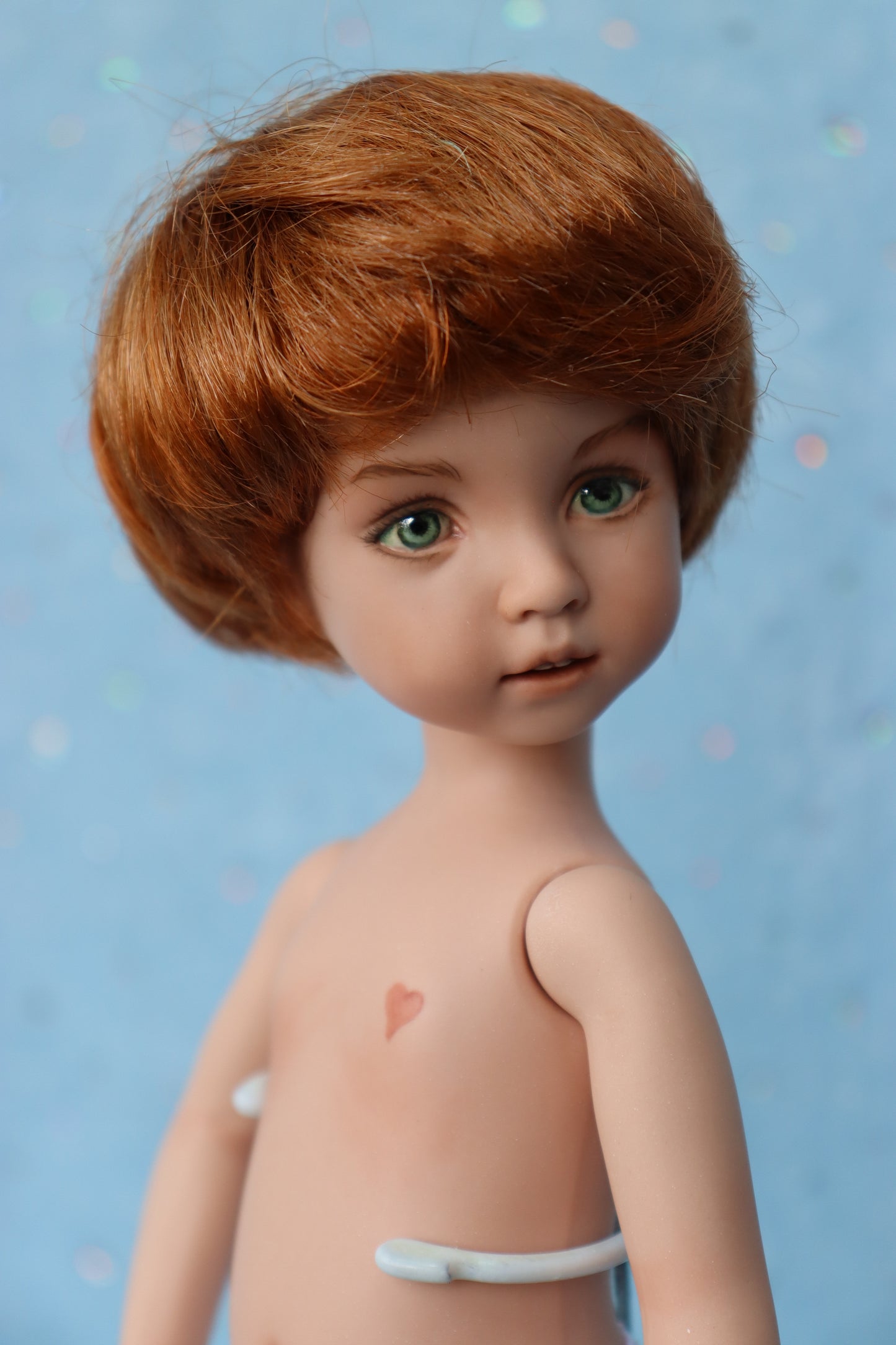 Vanessa - OOAK - 11" Porcelain Doll - from Dianna Effner mold - MAFD