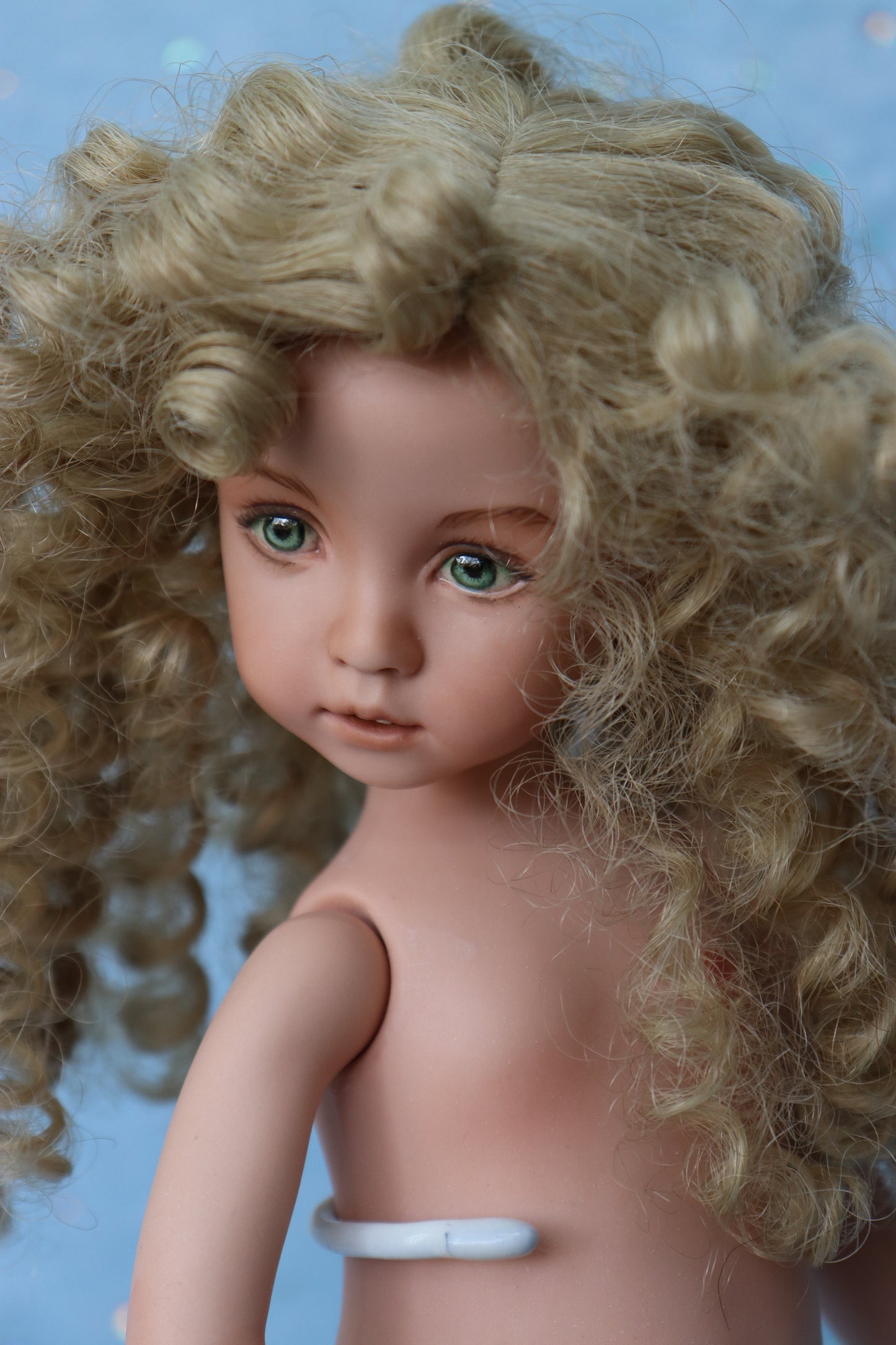 Vanessa - OOAK - 11" Porcelain Doll - from Dianna Effner mold - MAFD
