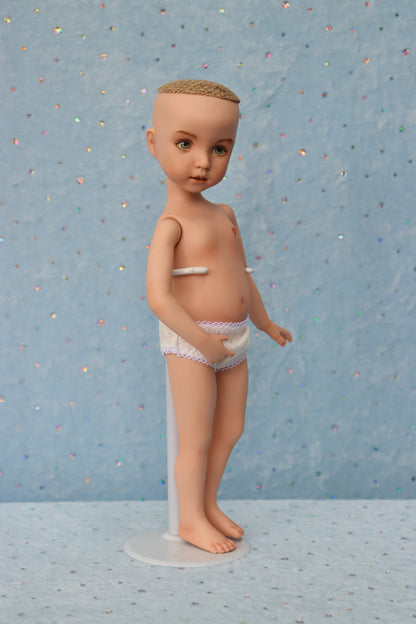 Vanessa - OOAK - 11" Porcelain Doll - from Dianna Effner mold - MAFD