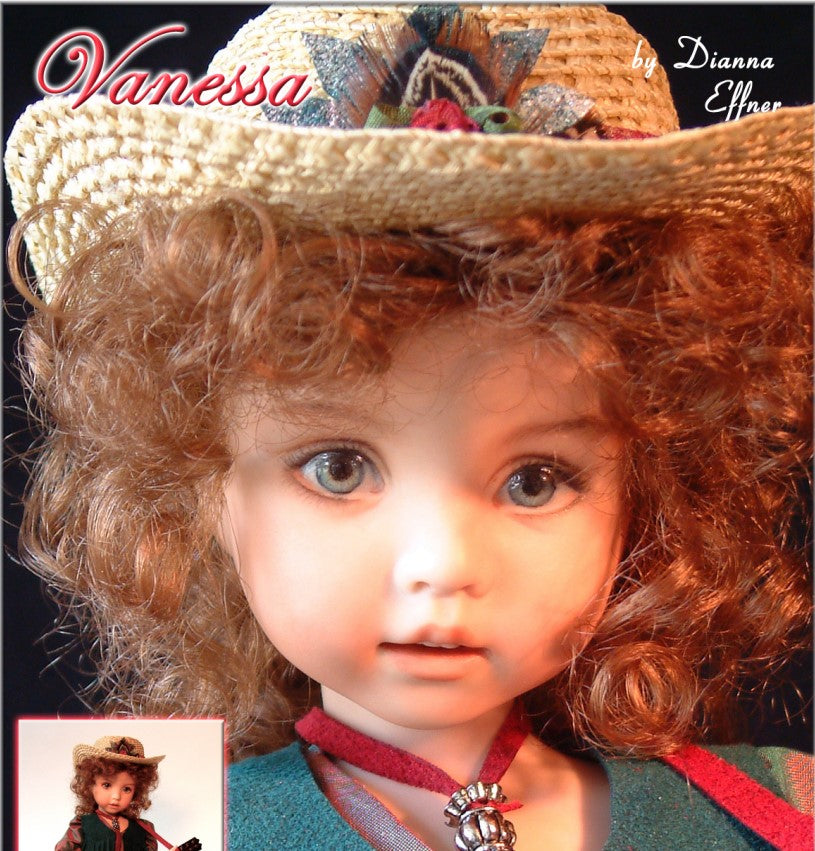 Vanessa - 10" - Porcelain Doll Kit - from Dianna Effner mold